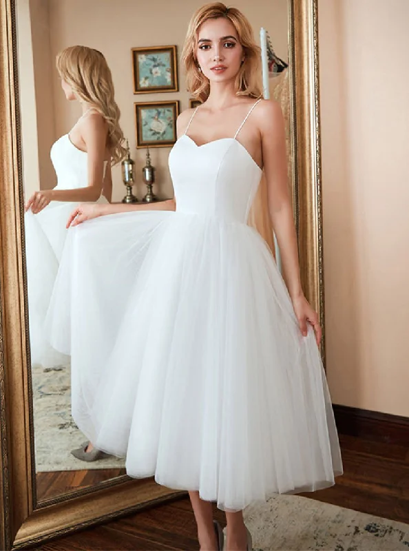 White Tulle Short Prom Dress White Bridesmaid Dress Tulle Dress Twirl