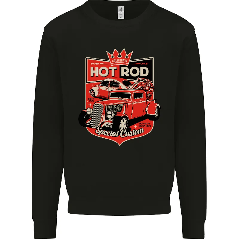 California Hot Rod Special Custom Mens Sweatshirt Jumper