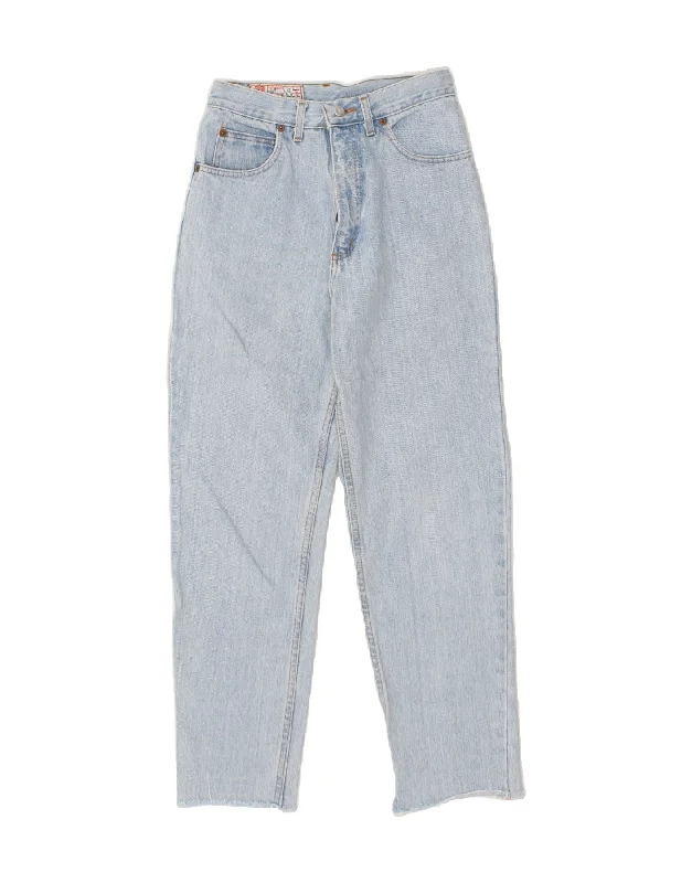 RIFLE Womens Tapered Jeans W28 L27 Blue Cotton
