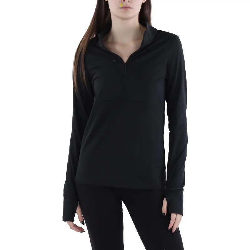 PrAna Womens Fitted Athletic 1/2 Zip Top Casual Sweatshirts for Women