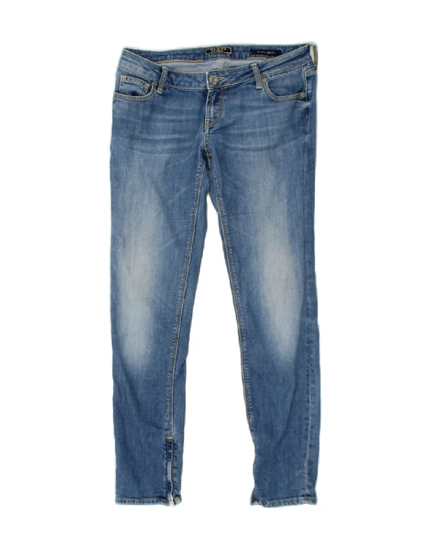 GUESS Womens Beverly Skinny Jeans W28 L28 Blue