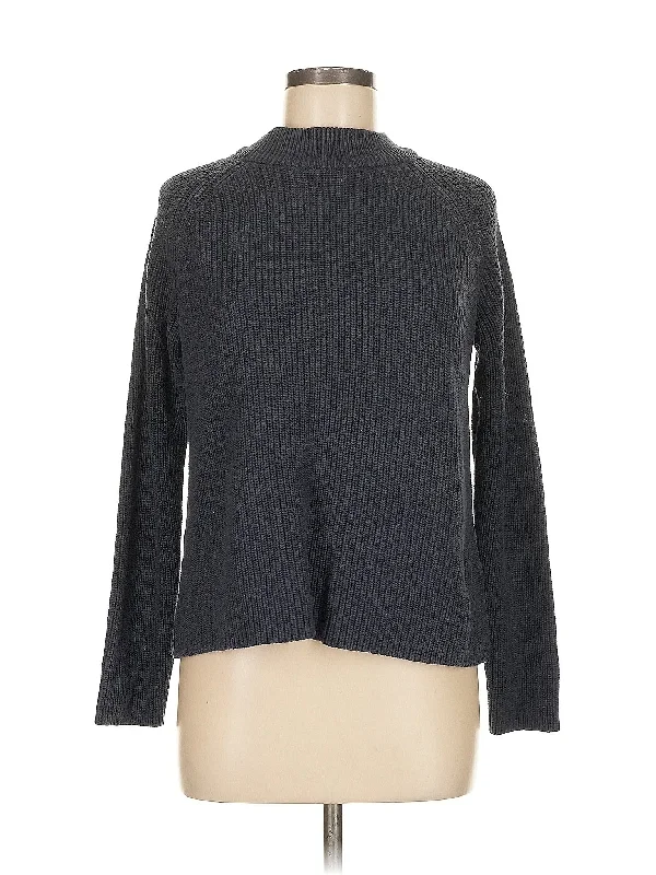 Turtleneck Sweater Loose Fit Hoodie Sweatshirt