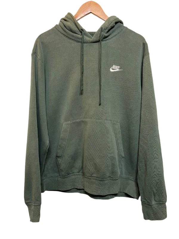 Nike Mens Green Hoodie (Size M) Casual Hoodie Style