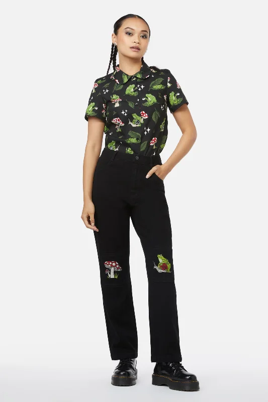 Frog Patch Jean