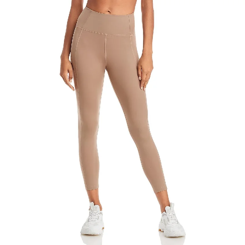 Girlfriend Collective Womens High Rise Activewear Athletic Leggings Cozy Zip Hoodie