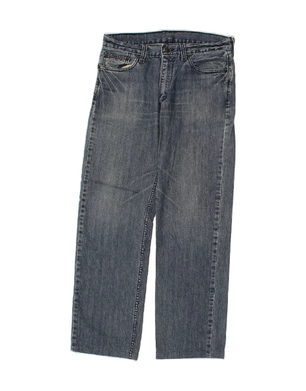 LEVI'S Womens Straight Jeans W32 L28  Blue Cotton