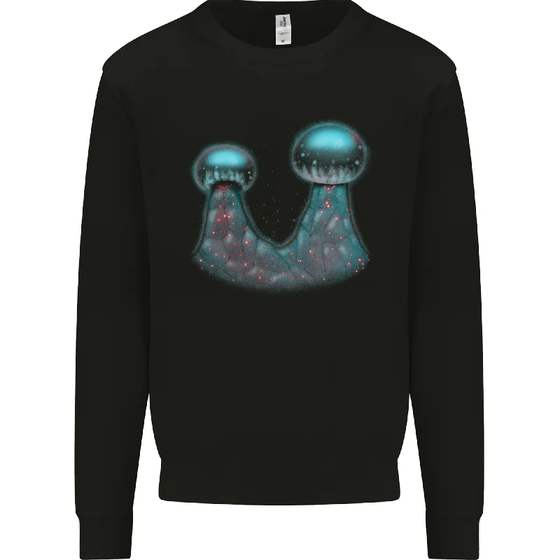 Cannabis Trichome Weed Mens Sweatshirt Jumper