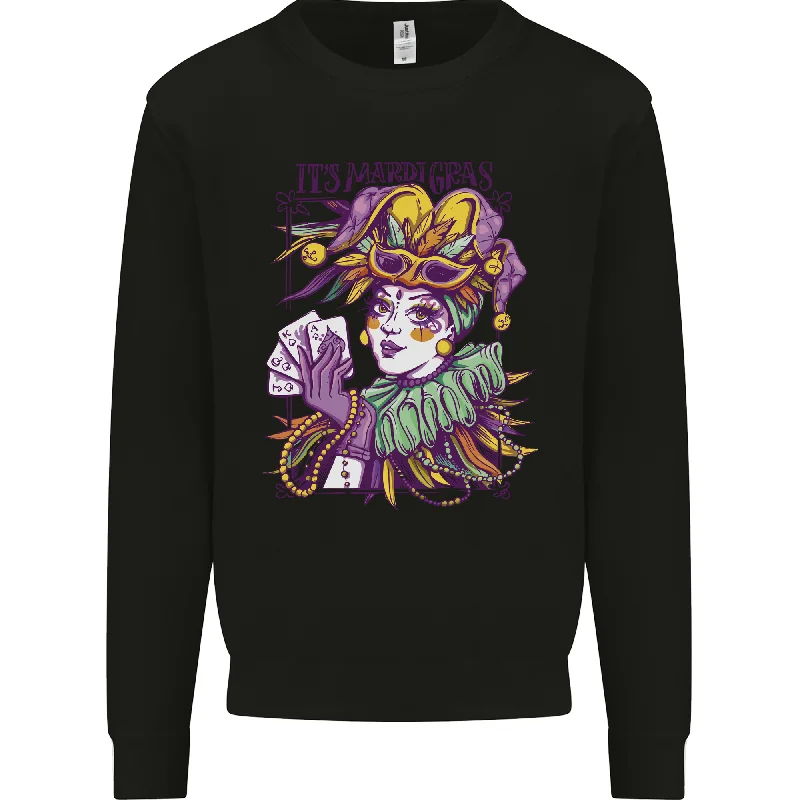 Carnival Its Mardi Gras Mens Sweatshirt Jumper
