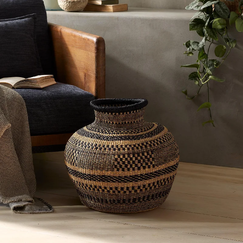 Kafui One-Of-A-Kind Cape Basket
