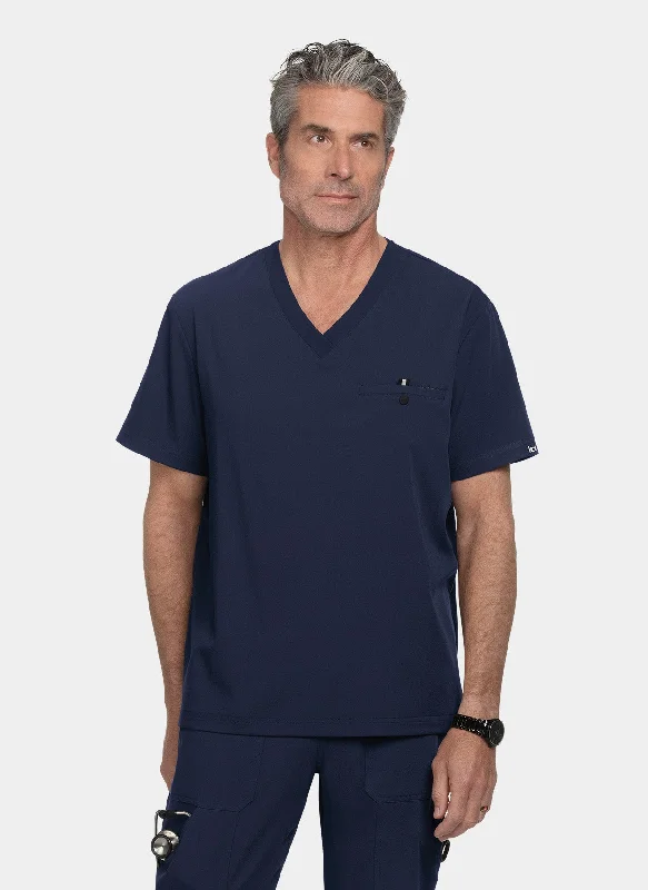 Koi Next Gen On Call Scrub Top - Navy