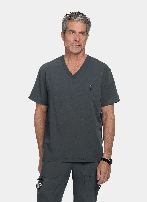 Koi Next Gen On Call Scrub Top - Charcoal