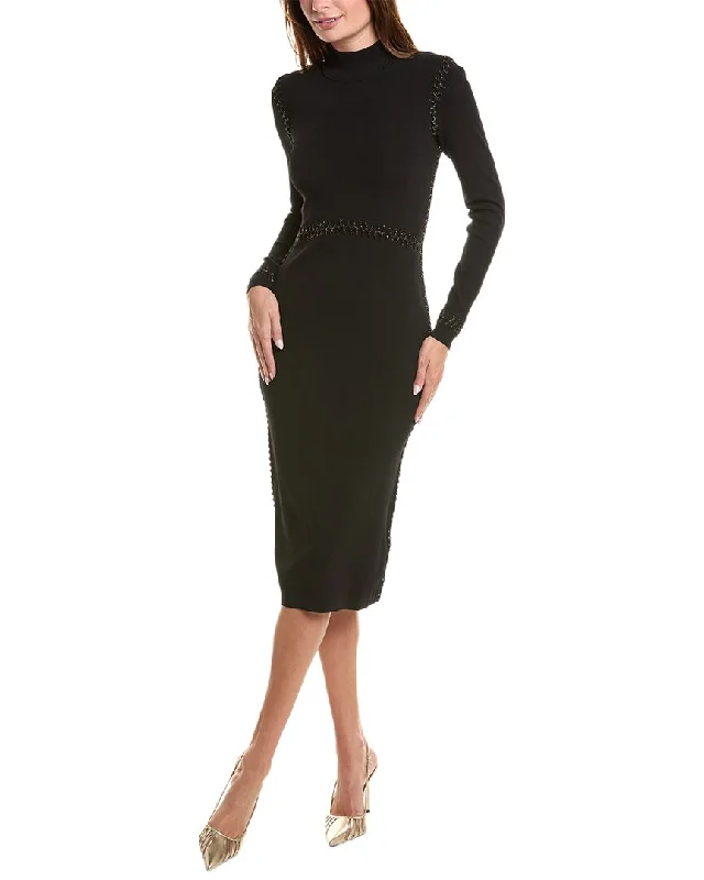 Elie Tahari The Azure Sweaterdress Adidas sweaters