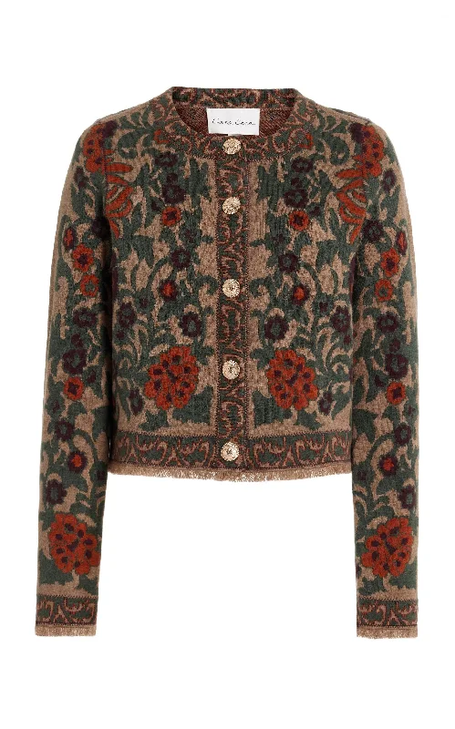 Cara Cara Women's Livi Jacket, Bogata Scarf Coco, L Water-resistant sweaters