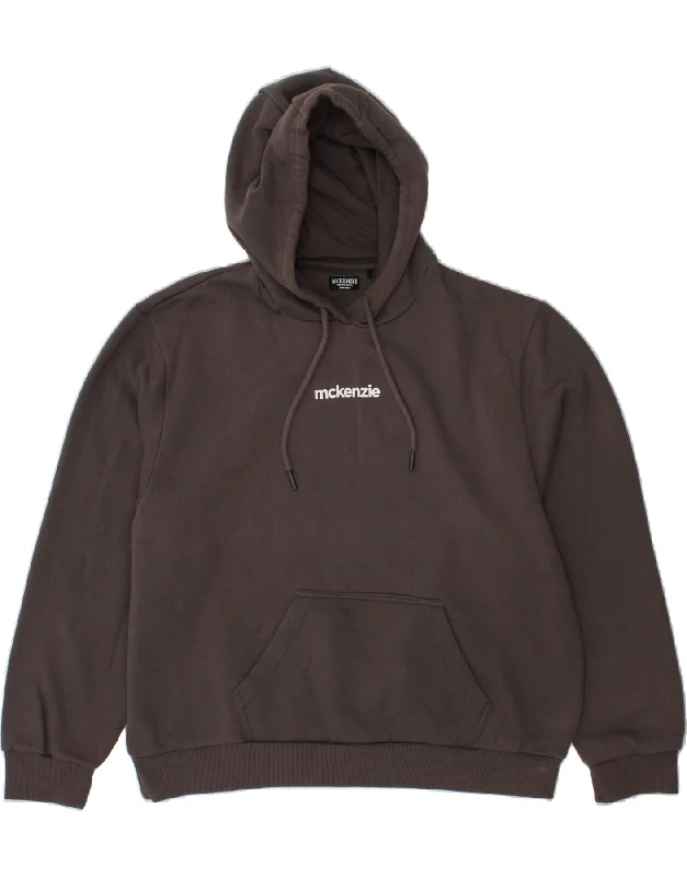 MCKENZIE Womens Oversized Hoodie Jumper UK 18 XL Grey Best sweaters for cold weather