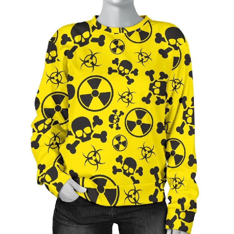 Radiation Print Pattern Women's Sweatshirt Gucci sweaters