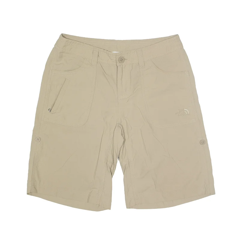 THE NORTH FACE Hiking Cargo Shorts Beige Regular Nylon Womens S W28 Soft-touch sweaters THE NORTH FACE Hiking Cargo Shorts Beige Regular Nylon Womens S W28 Soft-touch sweaters