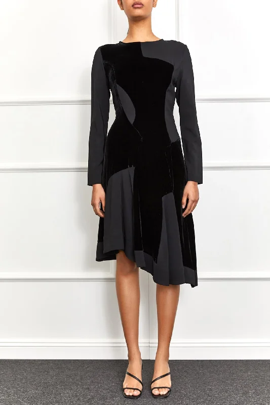 Lina Dress (Black) Designer mini dresses