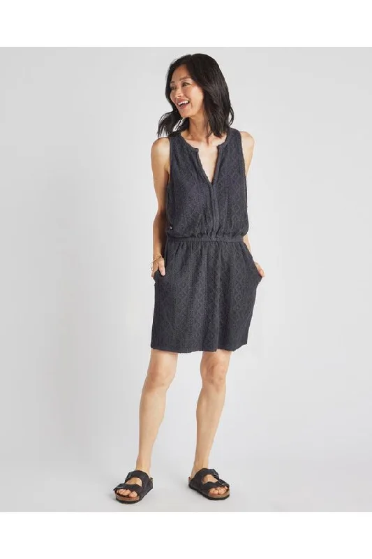 PAOLA CROCHET DRESS Silk mini dresses