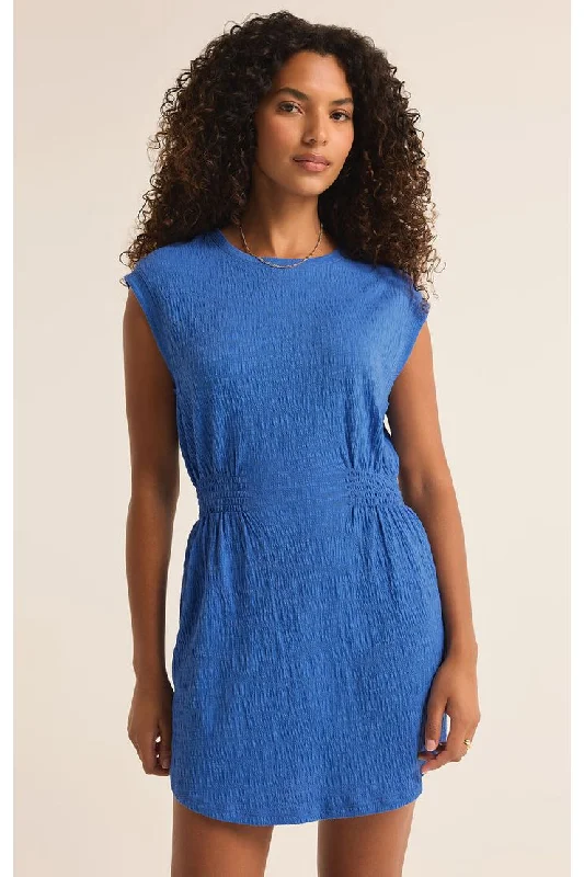 ROWAN TEXTURED MINI DRESS Best mini dresses for petites
