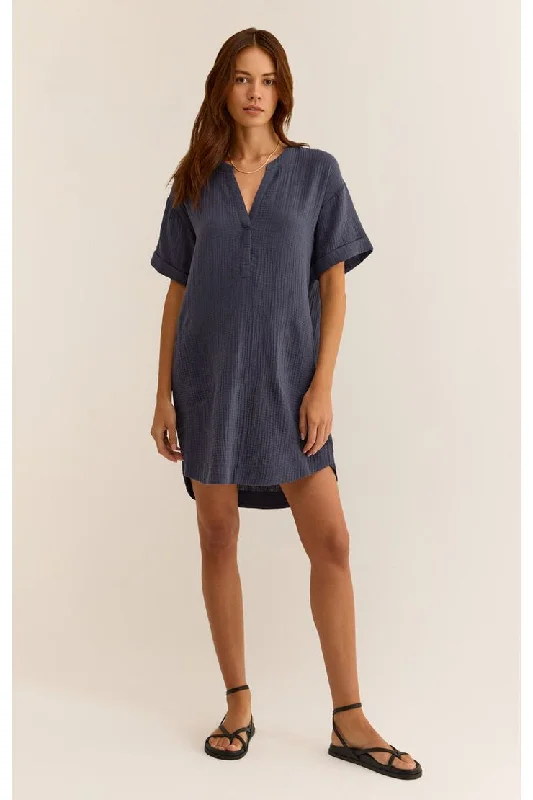 TALIA GAUZE MINI DRESS Prom mini dresses