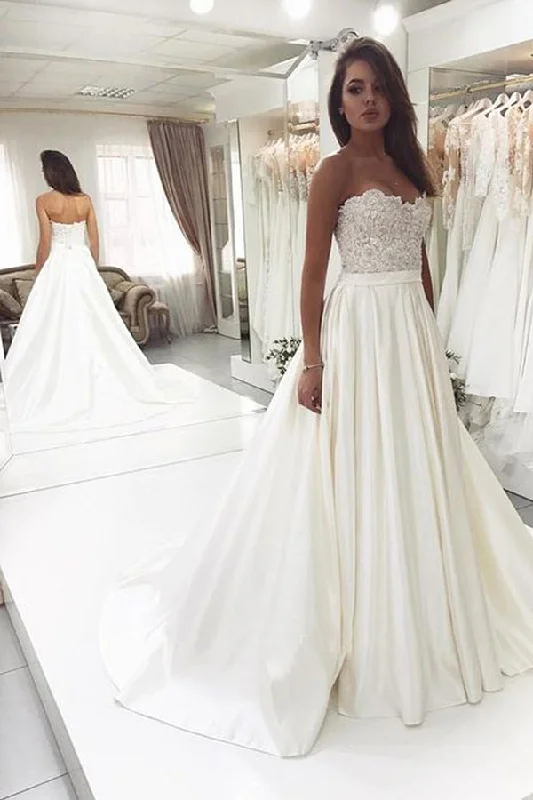 Charming Sweetheart Ball Gown Sleeveless Open Back Wedding Dresses Vintage Style Dress Charming Sweetheart Ball Gown Sleeveless Open Back Wedding Dresses Vintage Style Dress