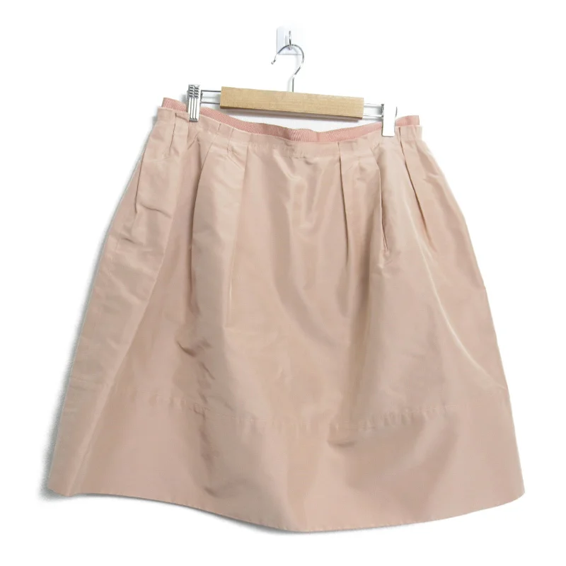 FOXEY Cotton Tuck Skirt Orange Best-selling unclassified skirts