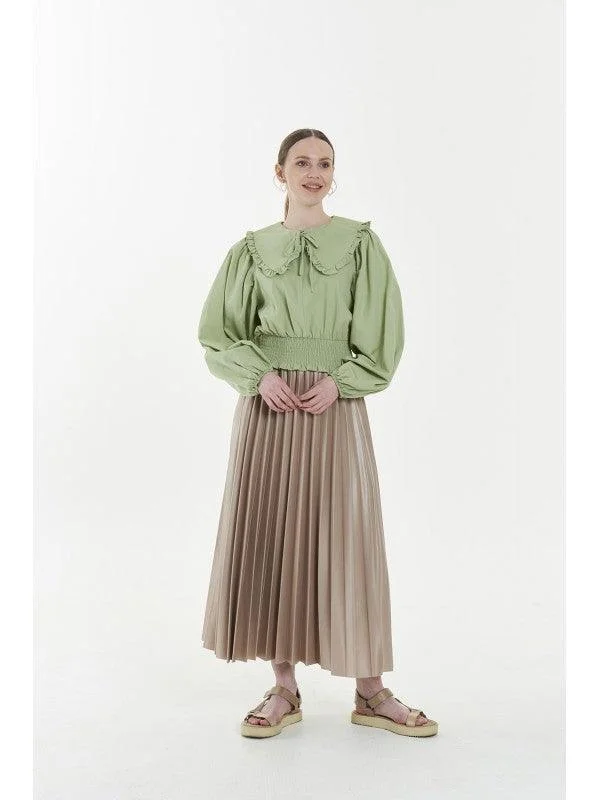 PLEAT LAD FAS SKIRT 4203-16 Y2K unclassified skirts
