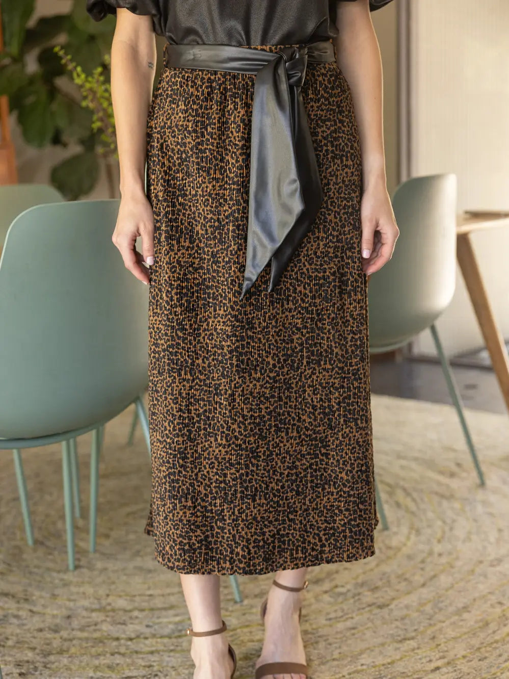 Time to Elevate Leopard Skirt Anniversary unclassified skirts