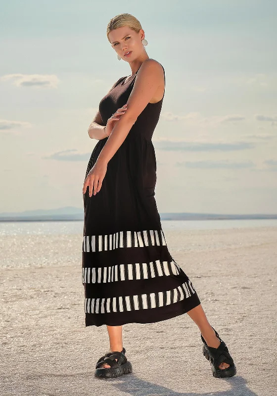 Ever Sassy Be a Star Sleeveless Midi Dress, Black Shein midi dresses
