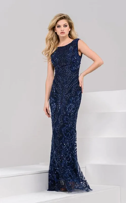 Jovani 37694 Sleeveless Long Bridesmaid Dress Vintage maxi dresses