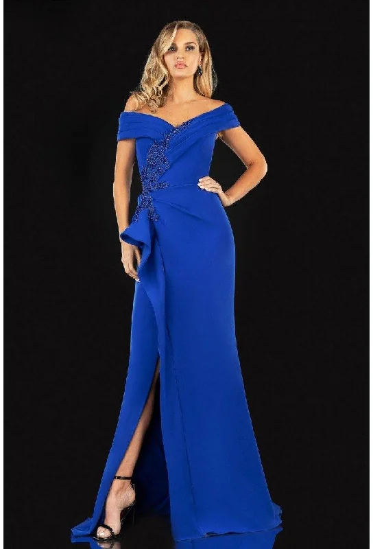 Terani Couture 2021M2986 Off Shoulder Formal Long Dress Luxury maxi dresses