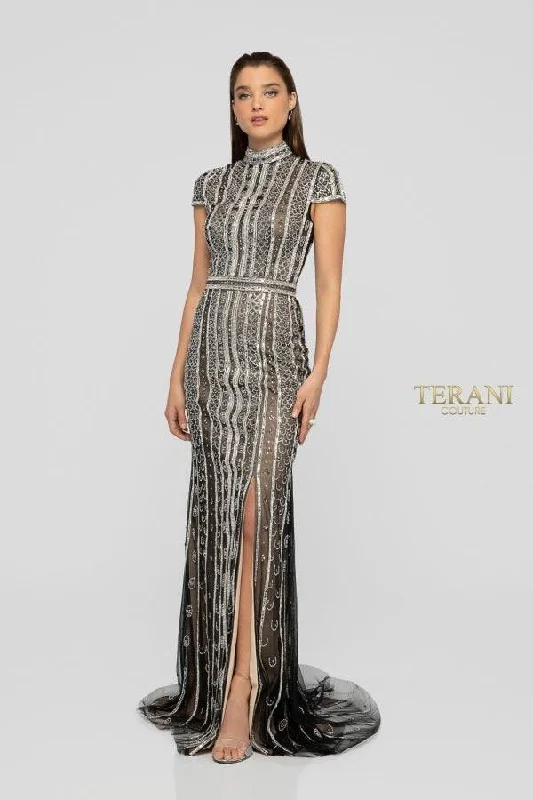 Terani Couture 1911GL9469 Long Formal Prom Dress Urban Outfitters maxi dresses