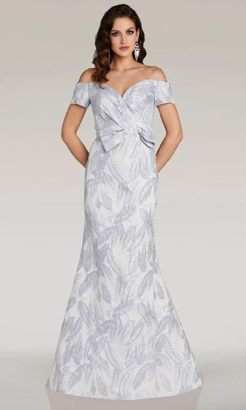 Feriani Couture 18357 - Sweetheart Leaf Printed Evening Gown Best party dresses for dancing Feriani Couture 18357 - Sweetheart Leaf Printed Evening Gown Best party dresses for dancing