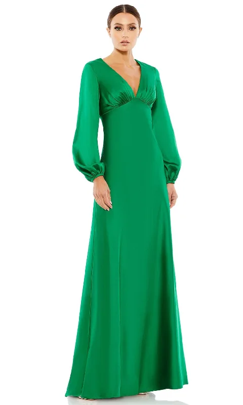 Ieena Duggal 55693 - Bishop Sleeve Evening Gown | Couture Candy Discounted party dresses Ieena Duggal 55693 - Bishop Sleeve Evening Gown | Couture Candy Discounted party dresses