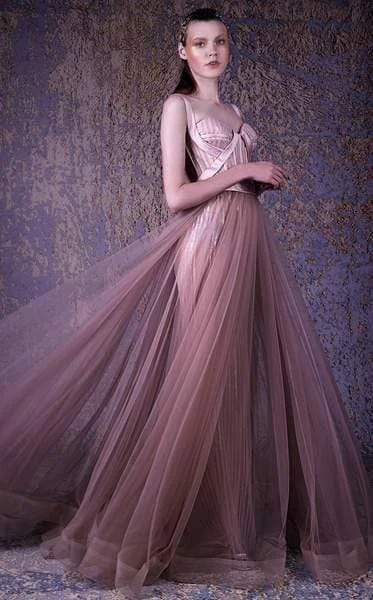 MNM Couture - G1004 Sleeveless Sweetheart A-line Gown Maternity party dresses