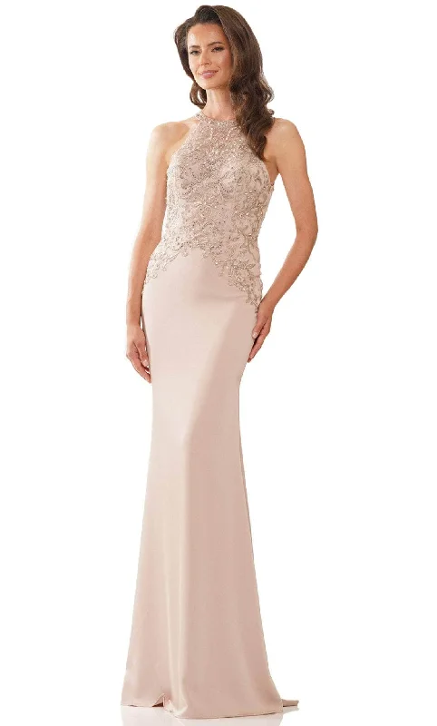 Rina di Montella RD2755 - Sleeveless Halter Neck Evening Dress Outdoor party dresses Rina di Montella RD2755 - Sleeveless Halter Neck Evening Dress Outdoor party dresses