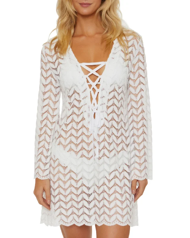 2024 Isabella Rose Melody Lace Up Tunic - 4696044 Lace Dress Perfect