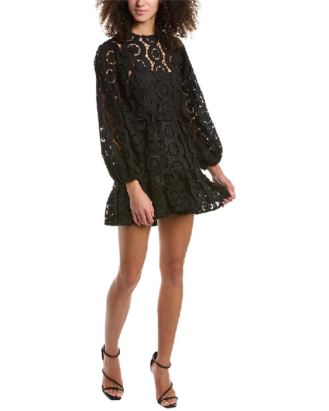 Beulah Lace A-Line Dress Elegant Lace Gown