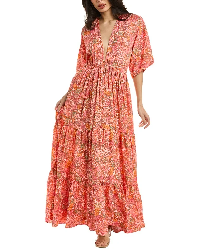 Eywasouls Malibu Amelia Maxi Dress Stretch Maxi Skirt