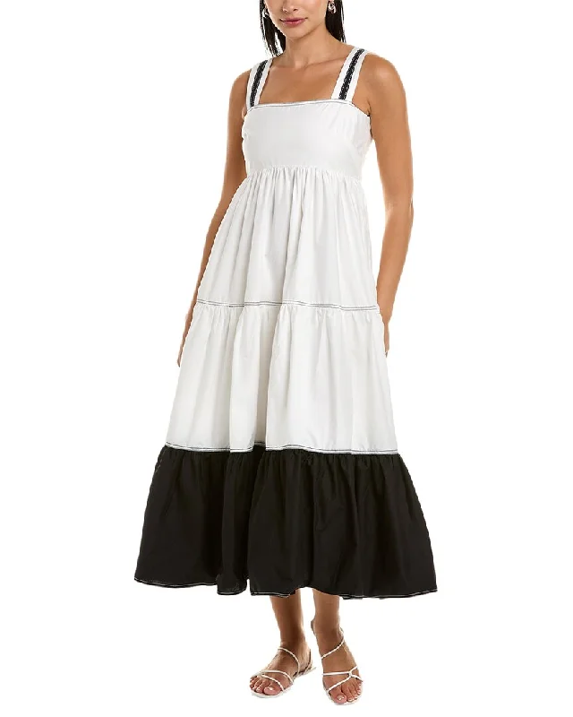 Hunter Bell Rita Maxi Dress Button-up Maxi Skirt