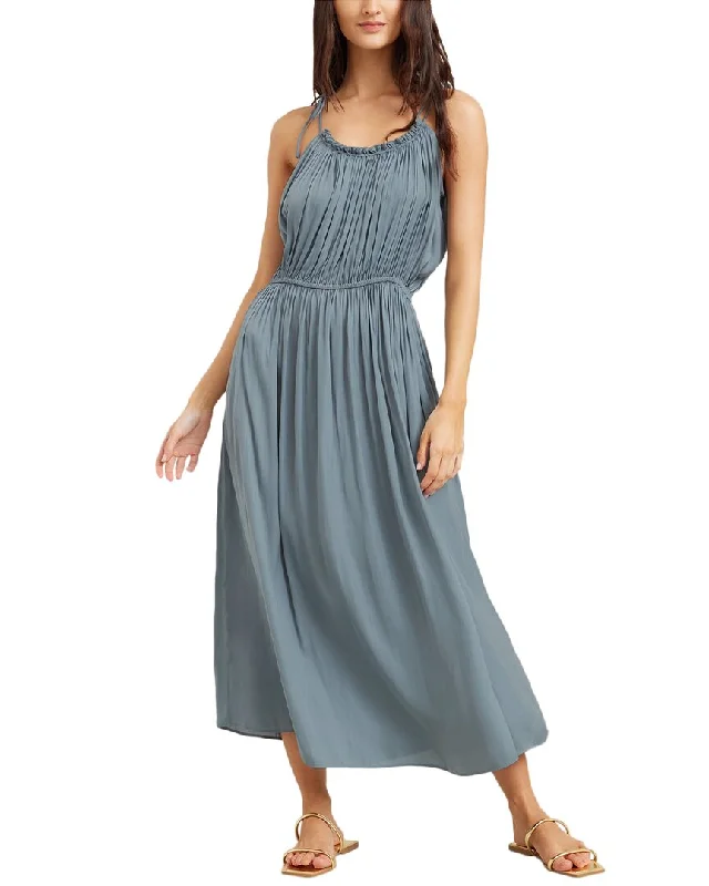 Modern Citizen Aileen Tie Shoulder Maxi Dress Floral A-line Skirt