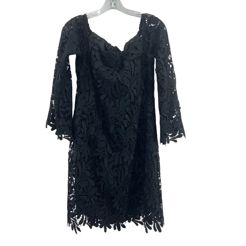 Bardot Women's Embroidered Lace Long Sleeve Black Midi Sheath Dress Size L NWT Formal Midi Skirt Bardot Women's Embroidered Lace Long Sleeve Black Midi Sheath Dress Size L NWT Formal Midi Skirt