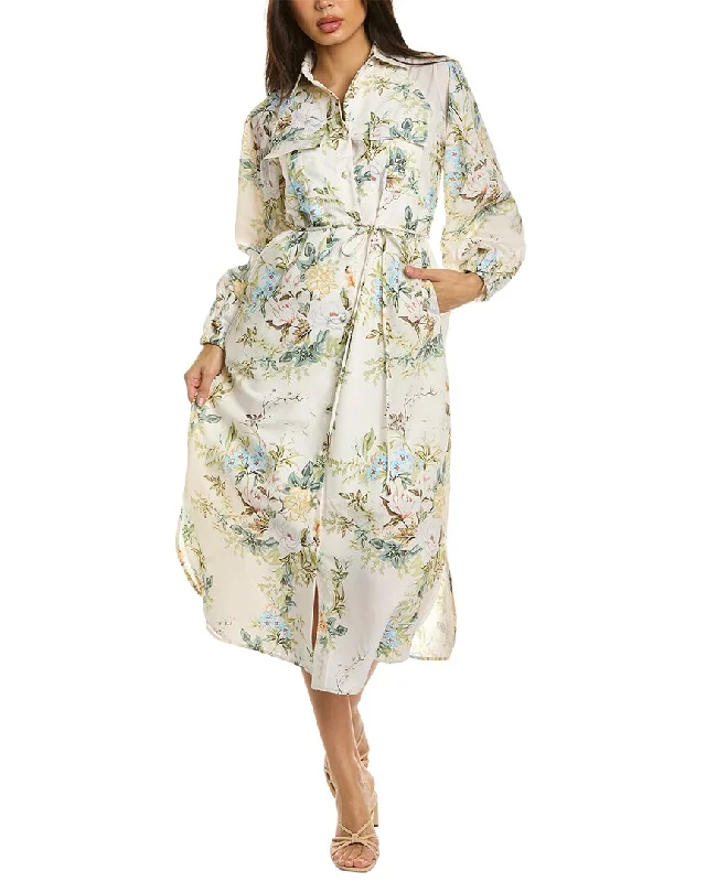 Beulah Midi Dress Slim Fit Midi