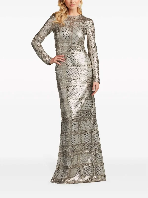 Sequin Grid Dress In Black Nude Sequin Dress Sexy