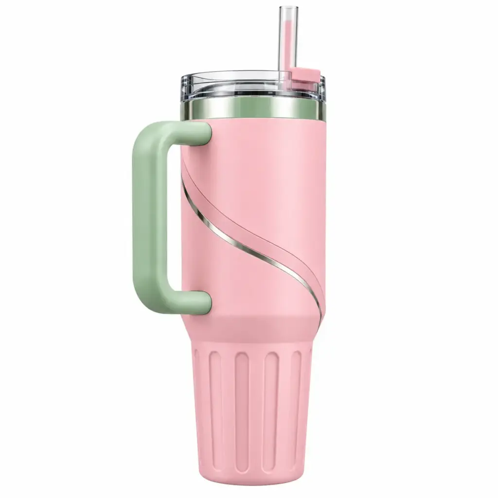 evzo pink mint handled drinking tumbler2